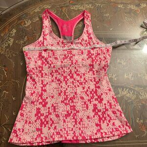 Pink and White, Nike Dri Fit Workout Top